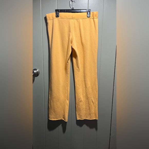 Mossimo Sweatpants Yellow Wide leg Ladies XL - Picture 5 of 5